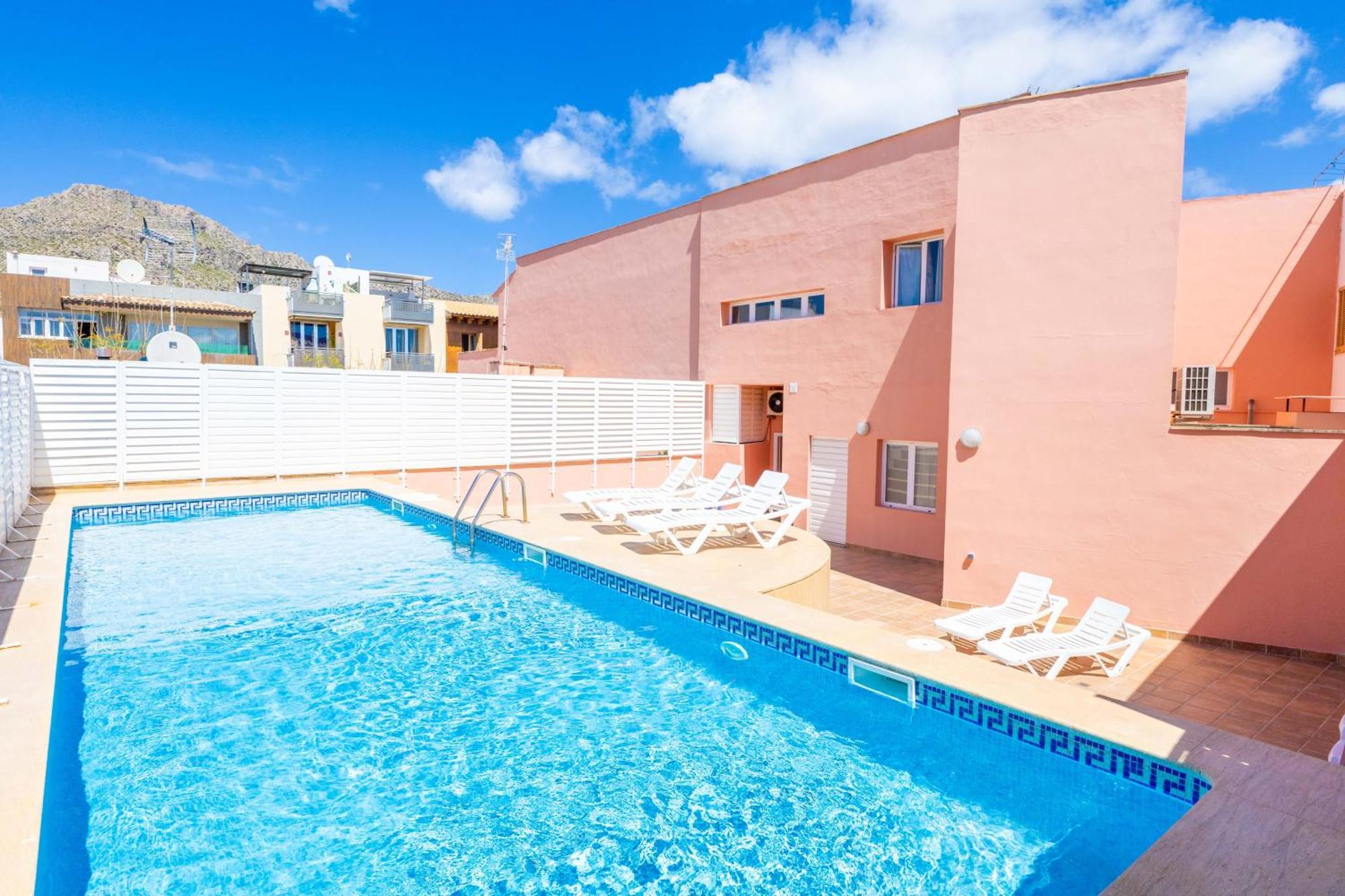 Nice Apartment With Wifi And Pool Port de Pollença Exteriér fotografie